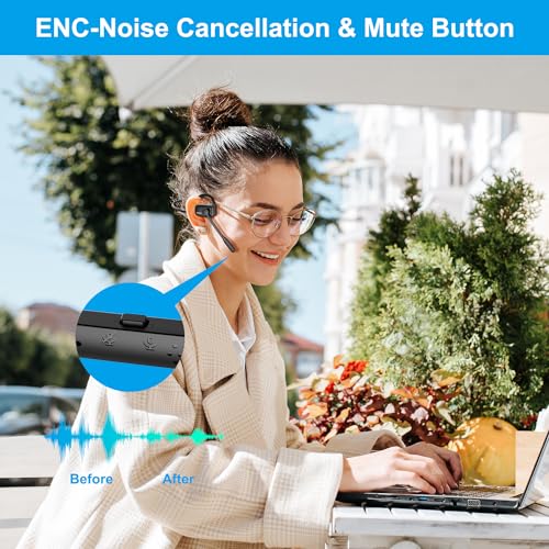 Casque Bluetooth v5.4 eppfun avec micro anti-bruit pour des appels clairs - 4