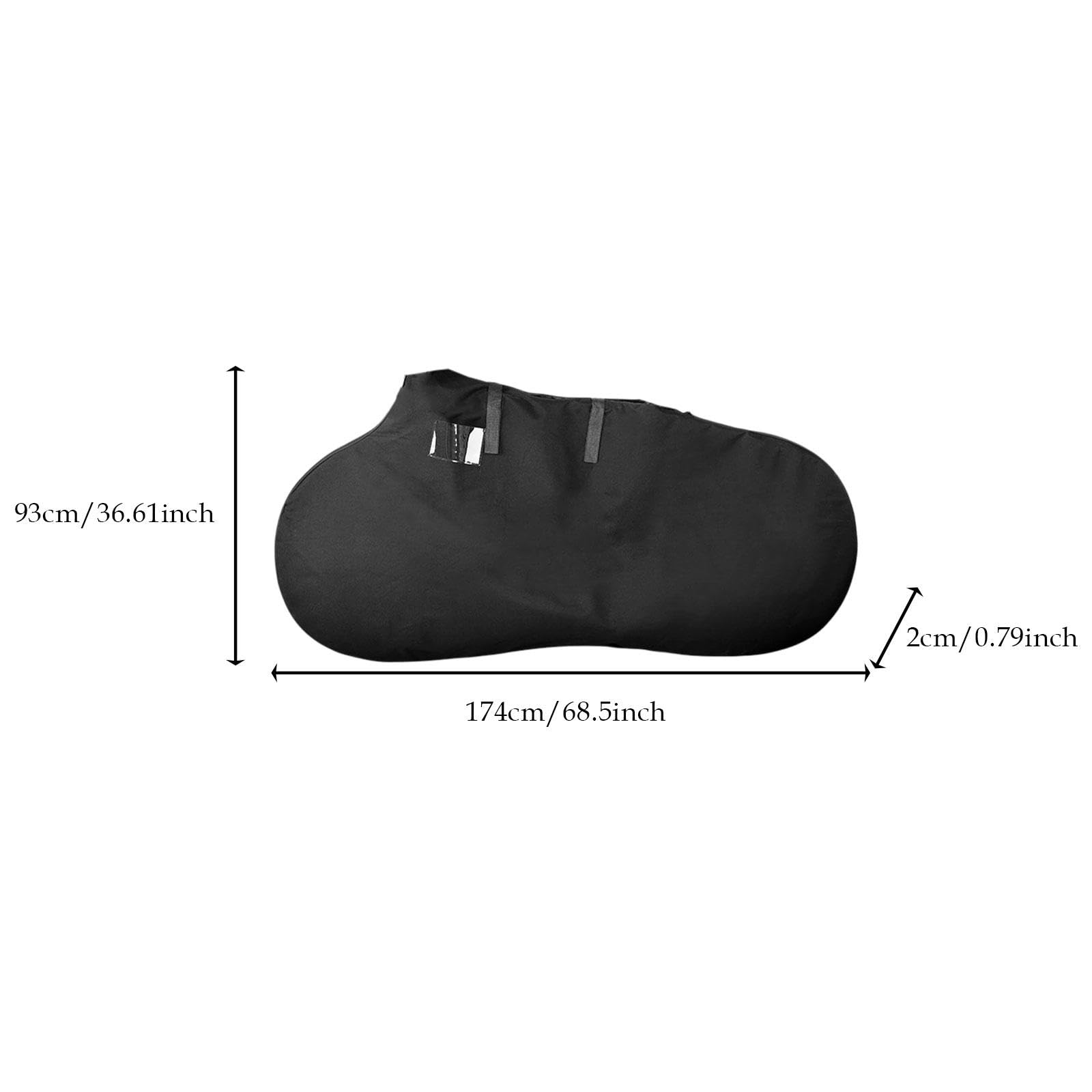 kowaku Bike Cover Bike Storage Bag Waterproof with Shoulder Strap Bicycle Carrier Case Cycling Transport Carrying Bag for Transport