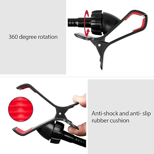 Miniatura 4 de Soporte universal para teléfono celular con cuello de cisne, soporte universal de metal de hierro para teléfono móvil con brazo de cuello de cisne