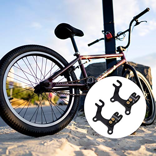 2pcs Bicycles Cycling Front Rear Wheel Disc Brake Bracket Bike Frame Adapter