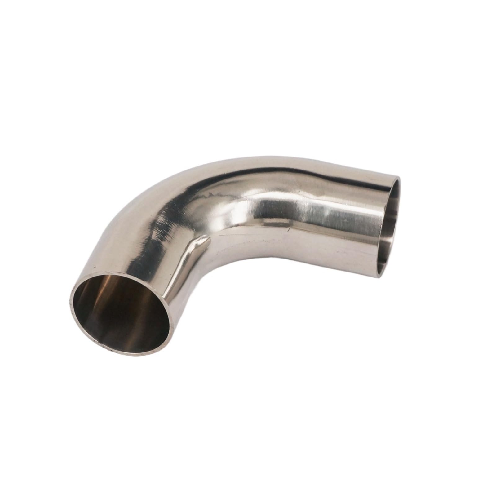AARTERZZA 32mm O/D 304 Stainless Steel Weld 90 Degree Elbow Tube Butt Pipe Fitting Straight Pipe