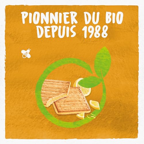 Biscuits Bio Fourrés Citron Bjorg Le Paquet De - vue 5