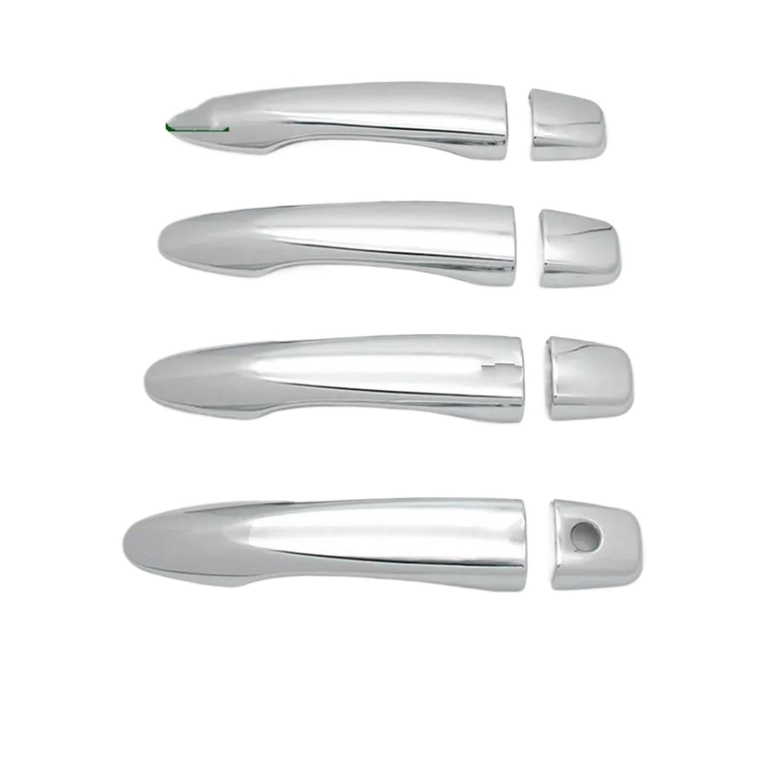 Hckclmbmzw One Color For Nissan For Sentra B17 2014-2019 Chrome Door Handle Cover Pad Sticker Molding Styling Overlay Car Accessories Door Handle Cover