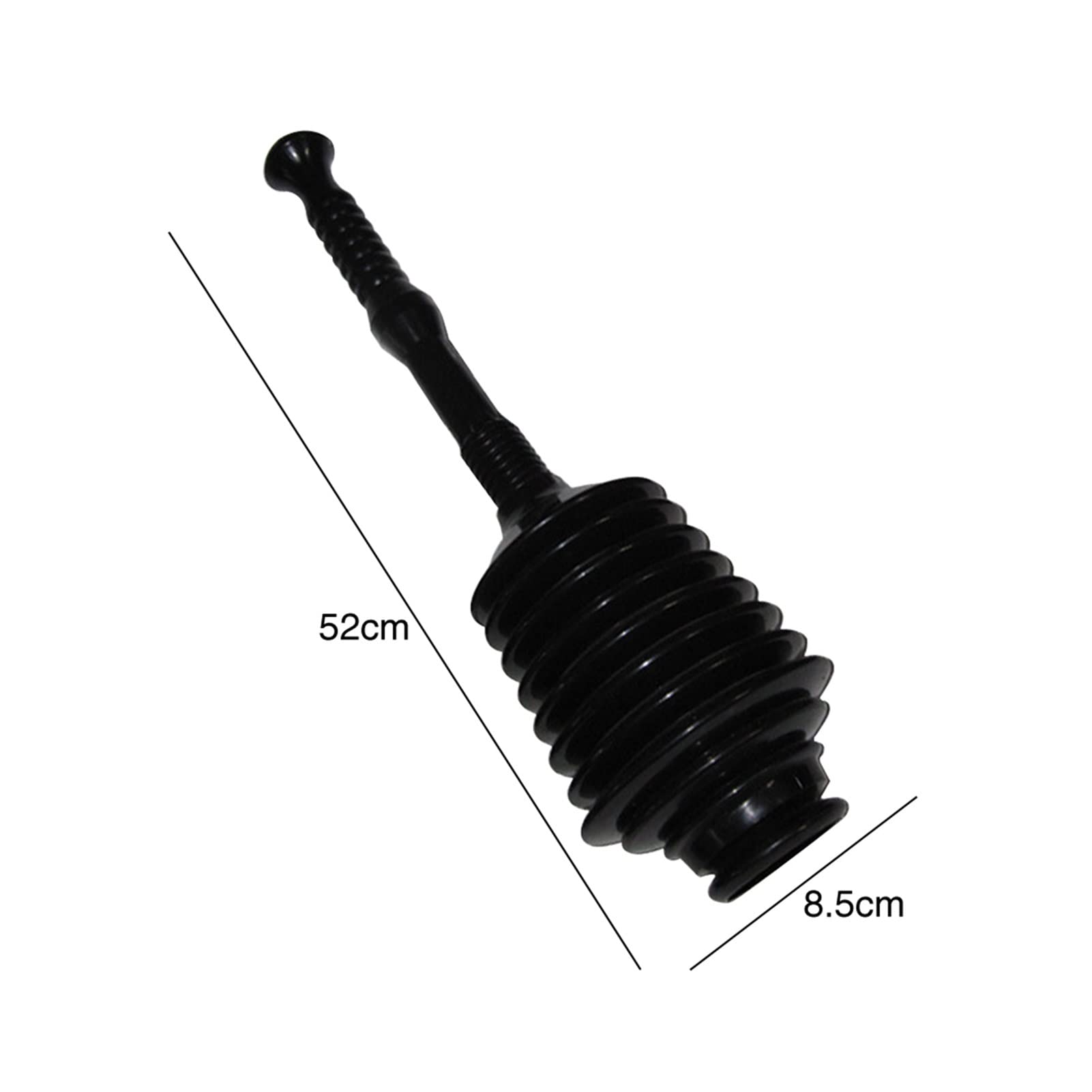 Accesorios de baño Reutilizable caucho desbloqueo agarre casa uso baño higiénico émbolo claro poderosos fuelles de succión de alta presión bloqueos de drenaje de alta presión Draga de alcantarillado