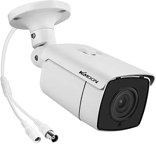 SDADS 1080P Analog Camera Outdoor IP66 Waterproof CCTV Surveillance Camera built-in 24pcs Infrared LED,82ft Night Vision Pal System