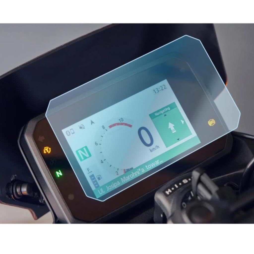 Engo Honda Cb650R İle Uyumlu Ekran Koruyucu 5 İnç Tft Dijital Gösterge Paneli 9h Nano Esnek Cam Koruma 2024 2025