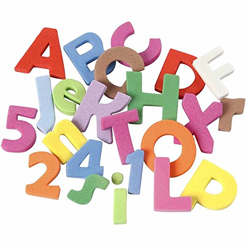 Mousse EVA chiffres et lettres Creativ pour scrapbooking - 5