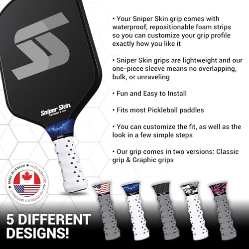 Matériau durable pour raquettes de pickleball : grip haute résistance - 5