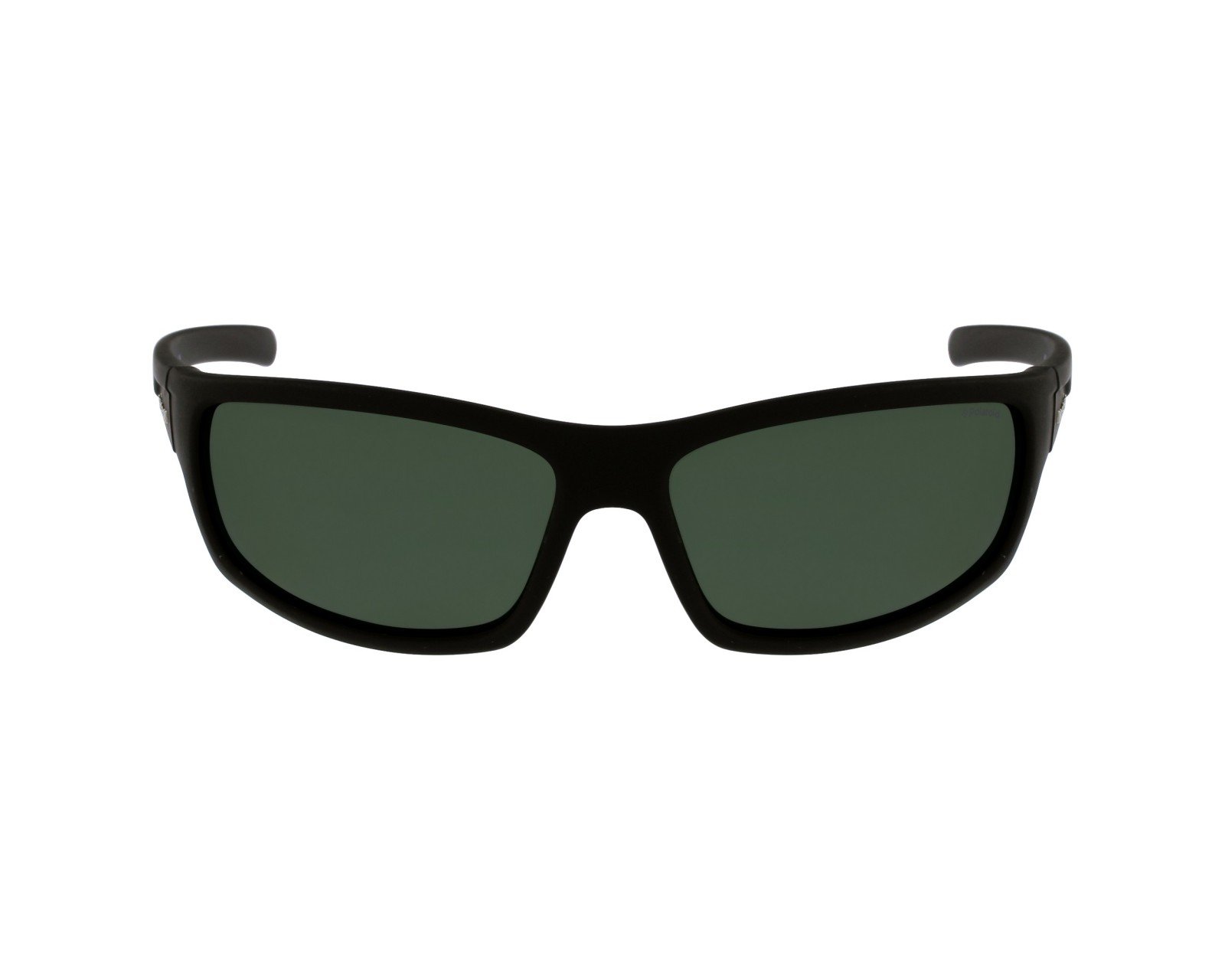 Polaroid Men's P8411 Rc 9ca Sunglasses, Black/Green Polarized, 63 UK