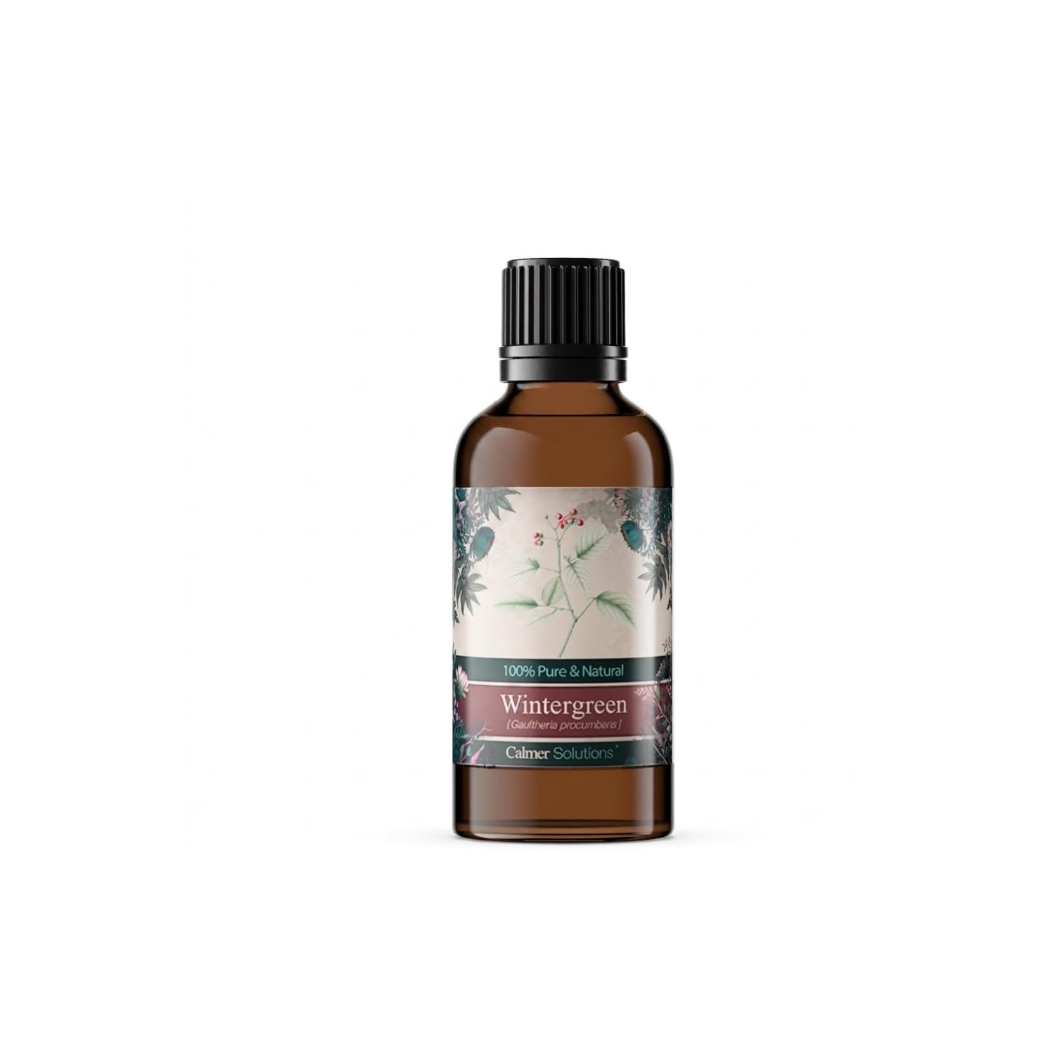Calmer Solutions Wintergreen 100% Pure Essential Aromatherapy Oil 50ml