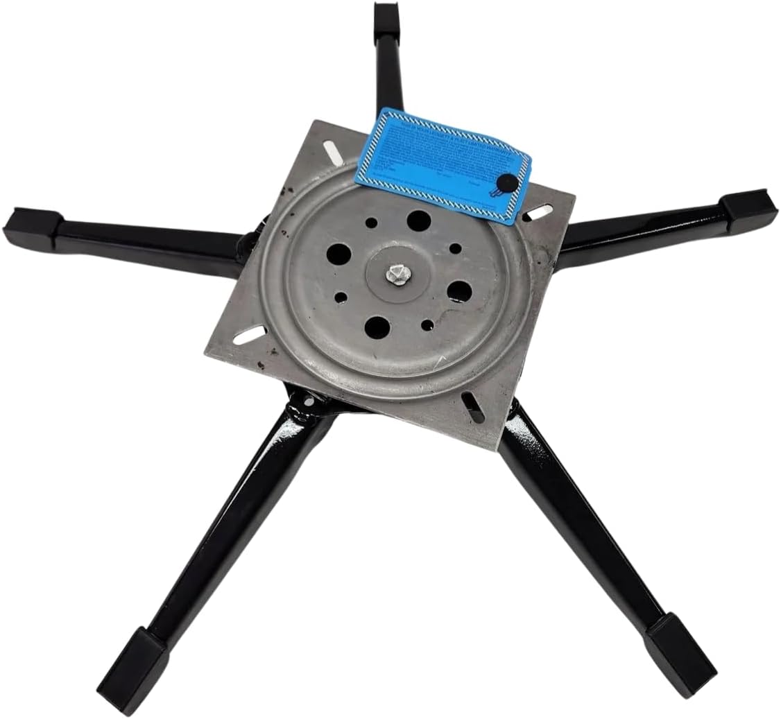 #6SLB - 5 Leg Swivel Only - 360° - Not a Rocker - Chair and Furniture Base - 6 Inches High - 51 Ball Bearings - Heavy Duty - Factory Warranty Sticker - No Screws Included - Made in USA - Rated No. 1