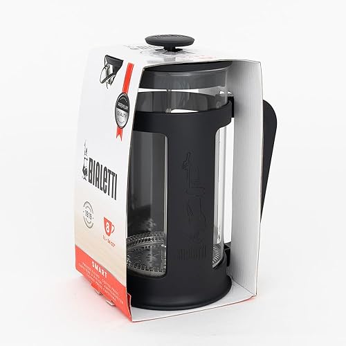 Vista 13 de Bialetti Prensa de café inteligente, prensa francesa para café o té, recipiente de vidrio de borosilicato, apto para lavavajillas, 1 L - 34 oz