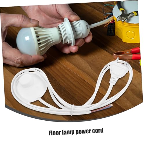 Cable de interruptor de pie de cobre para lámparas de pie y luces de salón 6
