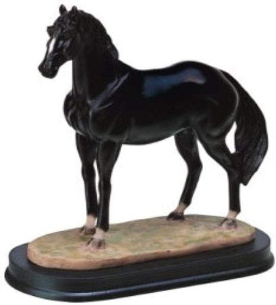G-11405 Horses Collection Black Horse Figurine Decoration Decor Collectible