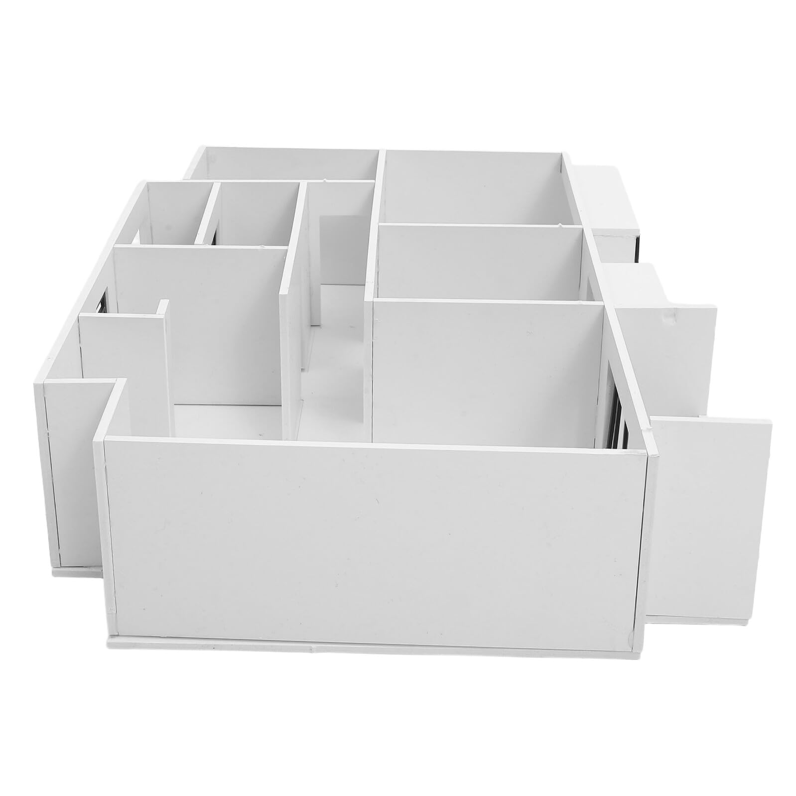KONTONTY 1:25 Selbstgemacht Architekturmodell Miniaturhaus Bausatz Unfertiges Wohnungsmodell Satz Bausatz mit Architekturmodellmaterial Bastelset für Modellbau Lernzwecke