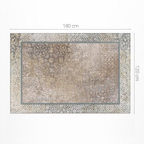 Tapis vinyle 120x180 cm dentelle délicate floorart de qualité - 3