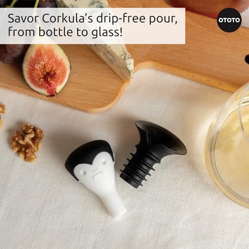 OTOTO-Wine-Stoppers-Pourer-Halloween-Gifts-for-Wine-Lovers-Spooky-Wine-Bottle-Stopper-Wine-Goth-Accessories-Fun-Kitchen-Gadgets-Count-Corkula OTOTO Wine Stoppers Pourer Halloween Gifts for Wine Lovers Spooky Wine Bottle Stopper Wine Goth Accessories Fun Kitchen Gadgets Count Corkula