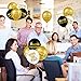 45 Pieces 12 Inch Coworker Going Away We Will Miss You Farewell Balloon funny goodbye party later traitor deco Office Balloons Retirement Latex Balloon with 2 Ribbon Colleague (Black, Gold, White)