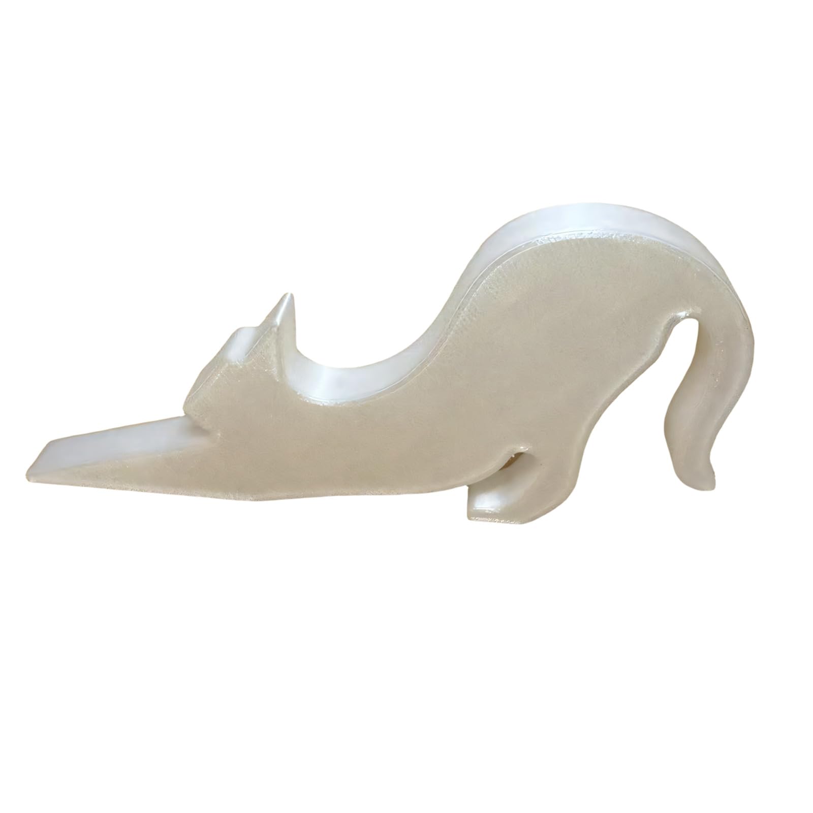 Playful Doorstop Kitten Shaped Door Stoppers Noiseless for Daily Protections Decorative Door Block