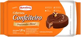 Cobertura Barra Fracionada Branco Confeiteiro 1,01 kg