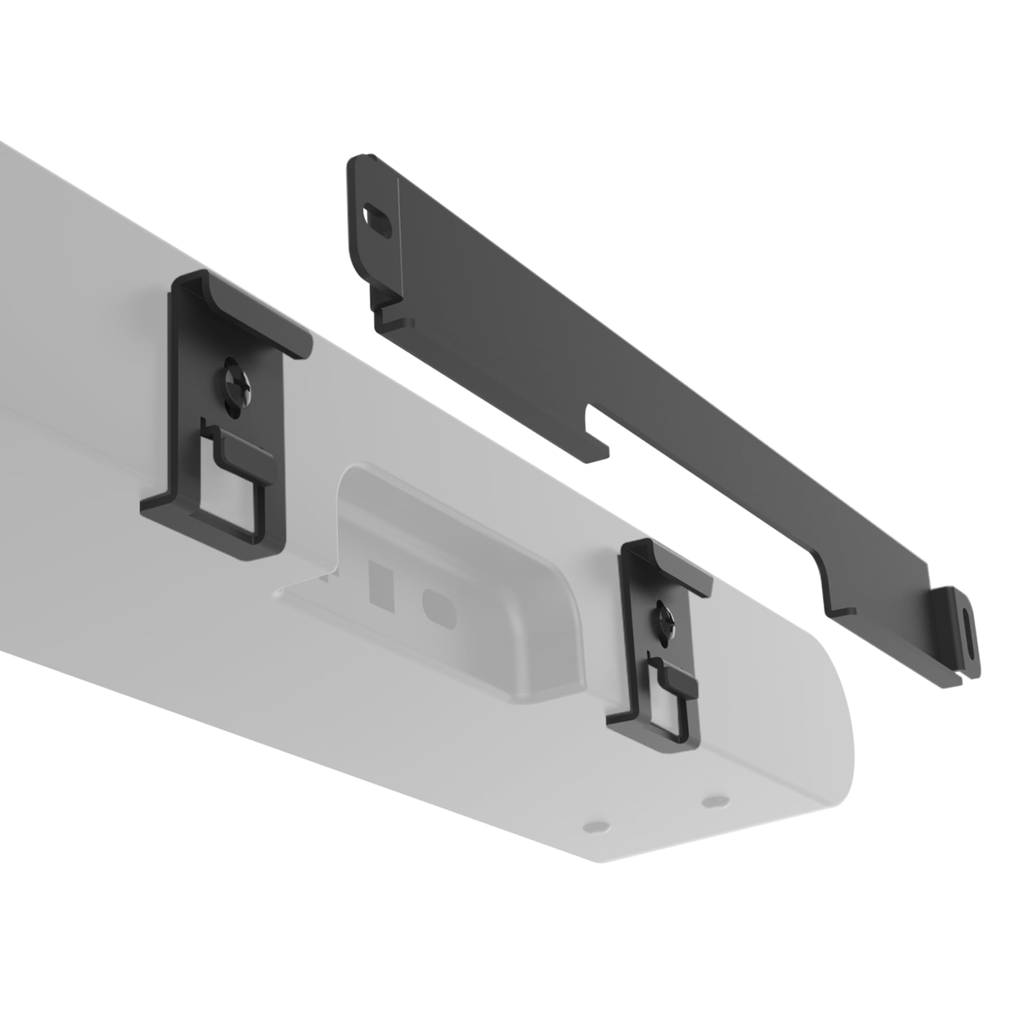 Supporto per Soundbar per Sonos Ray, Include Tutti gli Accessori di Montaggio Necessari, Staffa da Parete in Stile Galleggiante per TV o Sopra, Facile da Installare, Nero