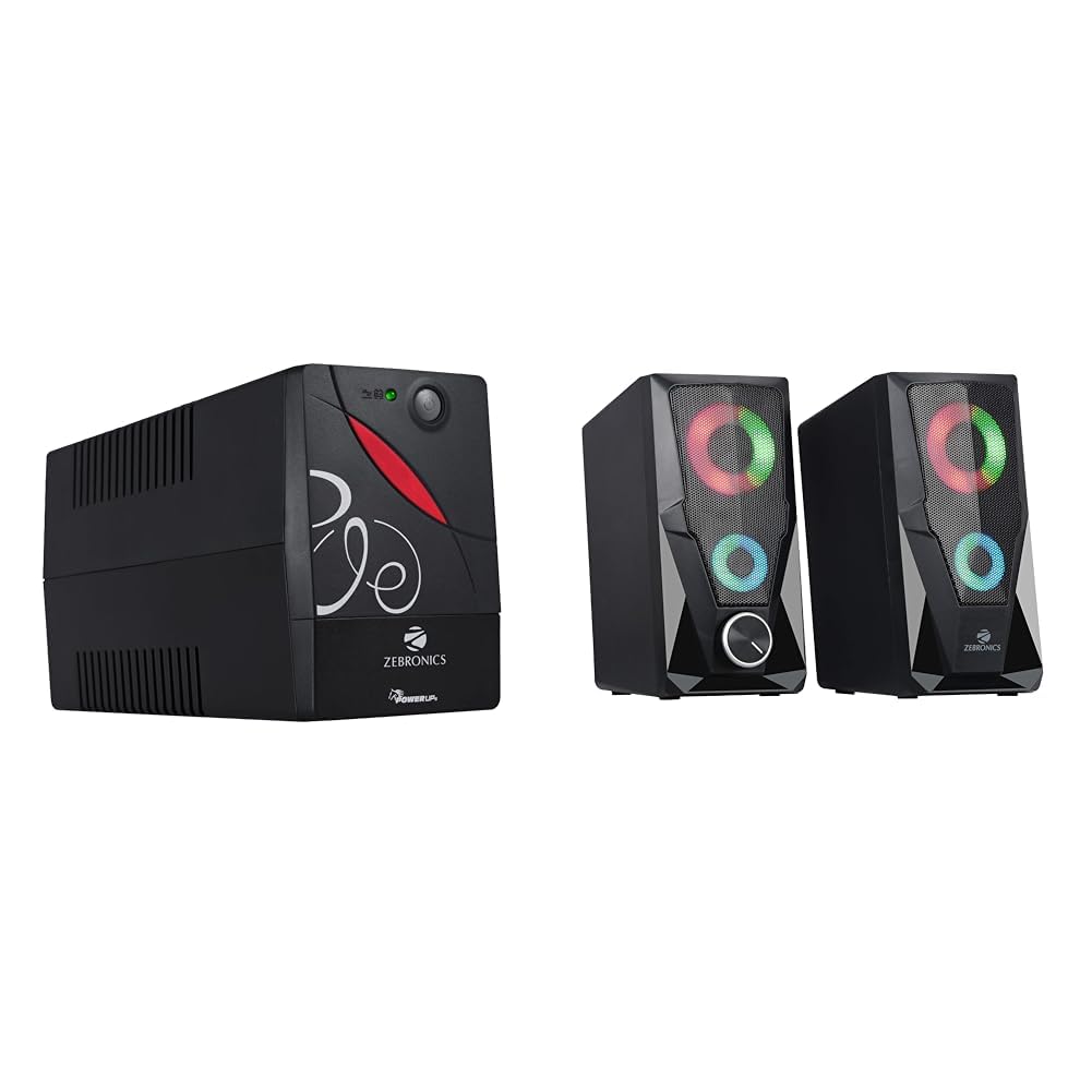 ZEBRONICS Zeb-U725 600VA UPS for Desktop/PC/Computers (not for Routers) with Automatic Voltage Regul (B0BBZZSMGH) Amazon Price History, Amazon Price Tracker