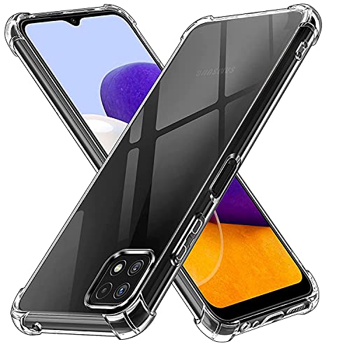 Image of COVERBLACK Silicone Back Cover for Samsung Galaxy F42 5G- Transparent