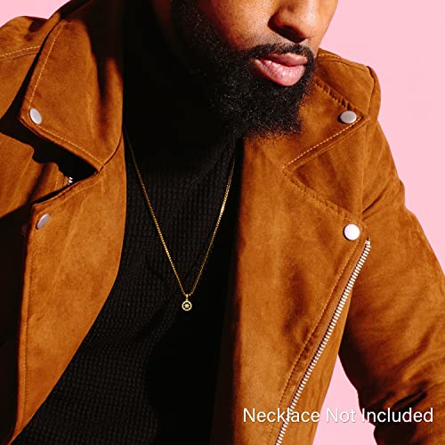 Solid 14k Yellow Gold Diamond-cut Compass Pendant Charm 22mm - Jewelry Gifts For Women Wife Mom Gifts For Men Husband Dad4