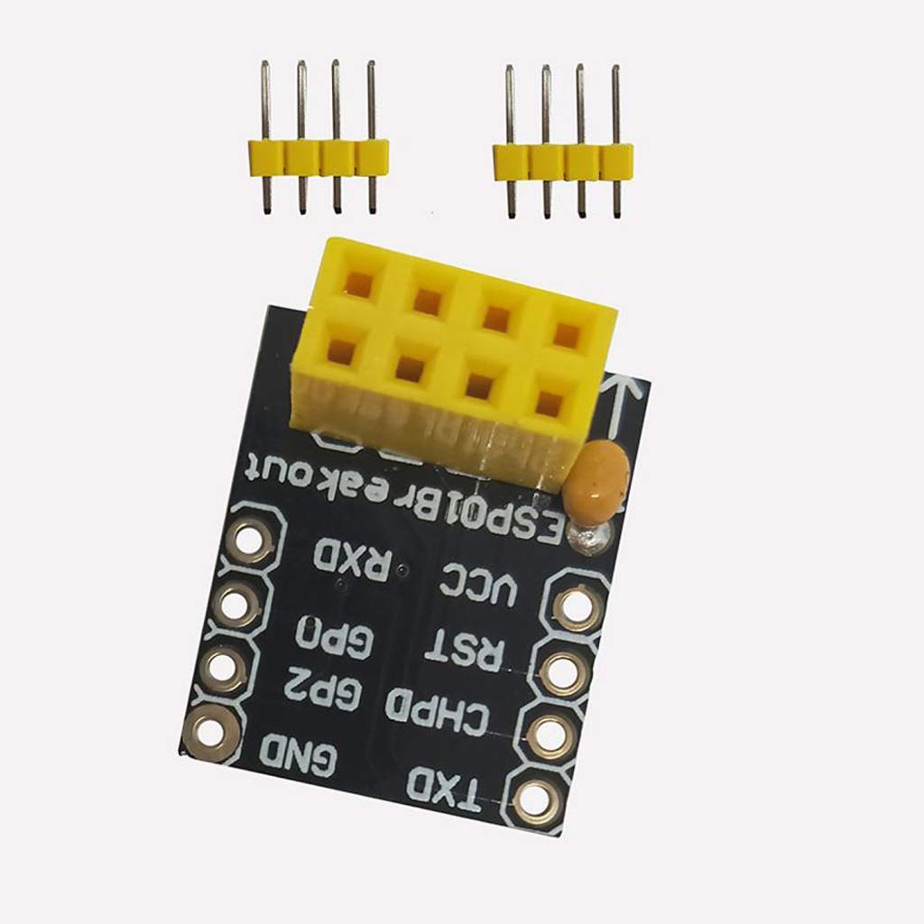 REES52 ESP8266 ESP-01 ESP-01S Breakout Board Breadboard Adapter PCB for Serial Wifi Transceiver Network for esp8266 wifi module for arduino-picture-12