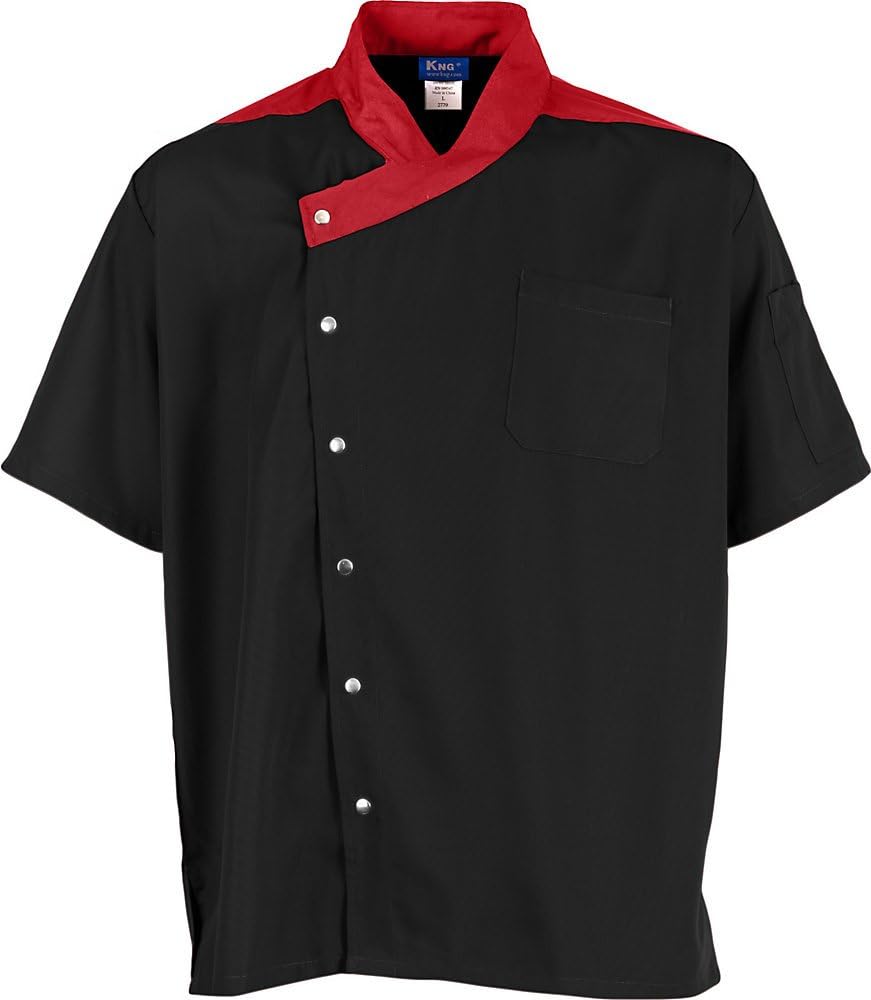 Lightweight Uptown Snap Front Chef Coat