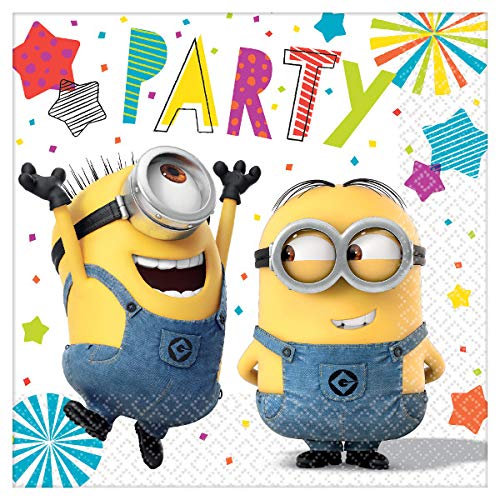 Buy Despicable Me Minions Birthday Party Supplies Bundle Pack for 16