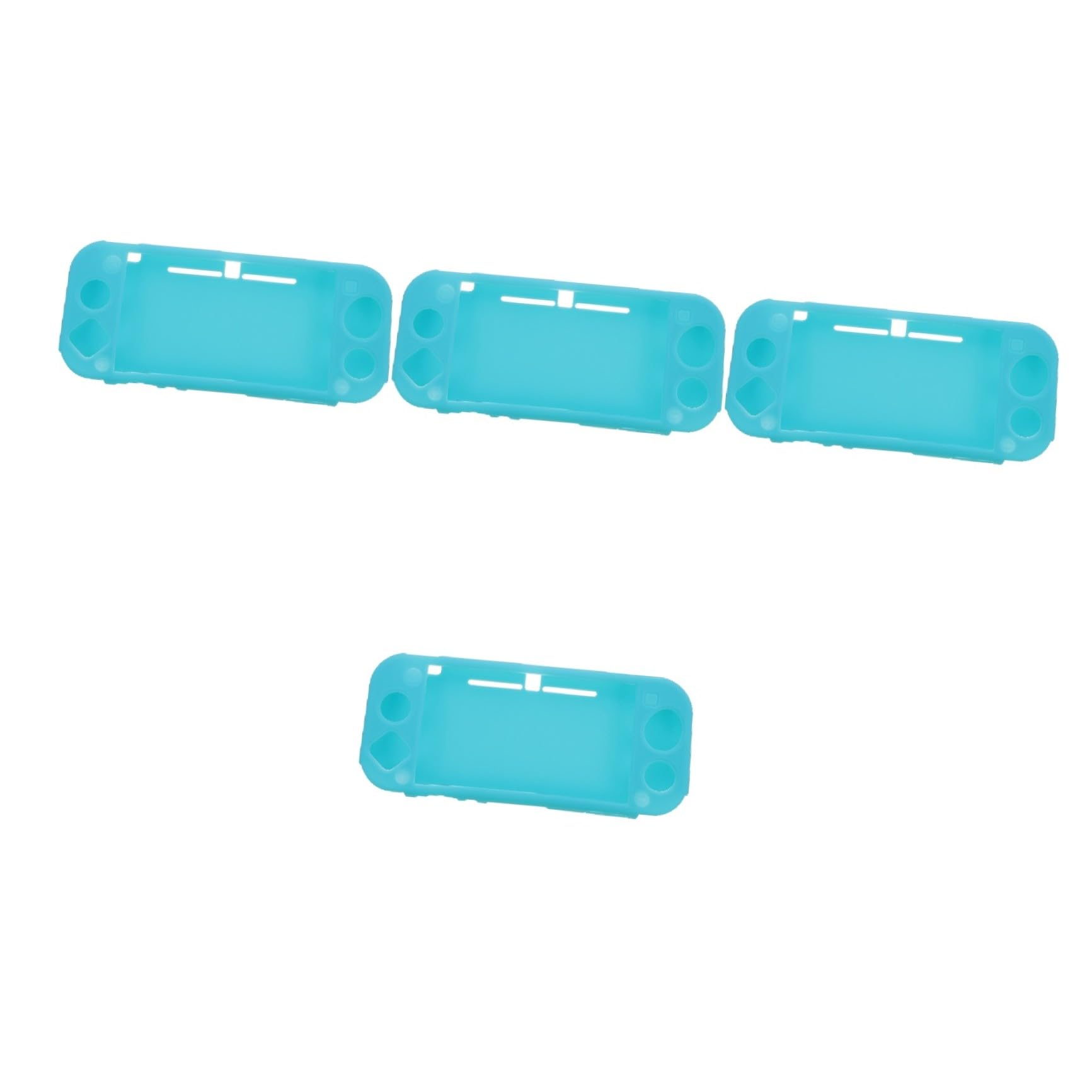 Hemobllo 4pezzi Switch Gamepad Protective Case Antiscivolo e Resistente Agli Urti Compatibile Con Dock e Facile Da Rimuovere