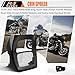 VPZMT 2017-2023 Vivid Black Chin Spoiler/Fairing Front Spoilers Radiator Chin Cover for Harley Road King/Street Glide/Road Glide/Electra Glide Models, Replace# 57200269 (N)