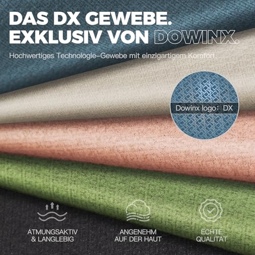 Sedia da gaming con imbottitura a molle insacchettate, in tessuto, con poggiapiedi, ergonomica, per PC, ufficio, capacità di carico: 150 kg, blu - Sedia gaming - Immagine 3