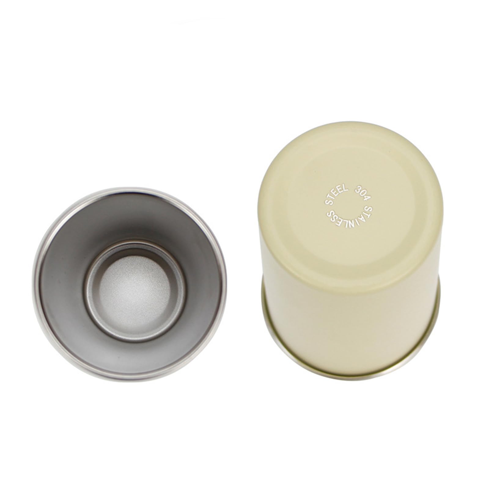 Generisch 350 ml Edelstahl Trinkbecher für Outdoor Reisen