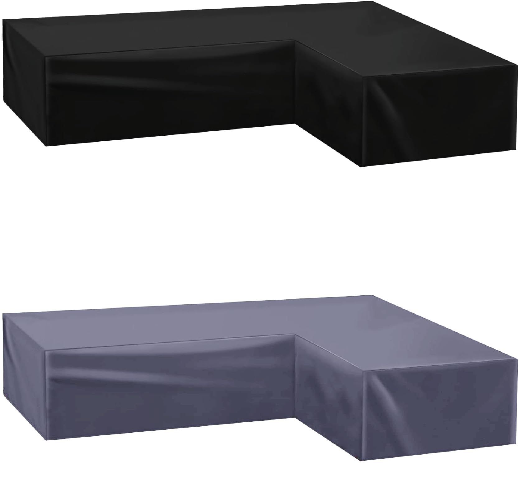 Fundas Para Muebles De Jardin HSFFBHFBH Funda Muebles Exterior 300x280x85cm (LxWxH) Negro 420D Oxford Funda Para Mueble Jardin