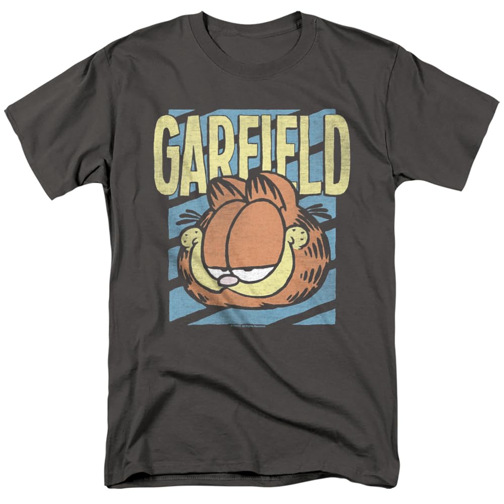 Garfield Rad Unisex T Shirt, Charcoal, XXXX-Large