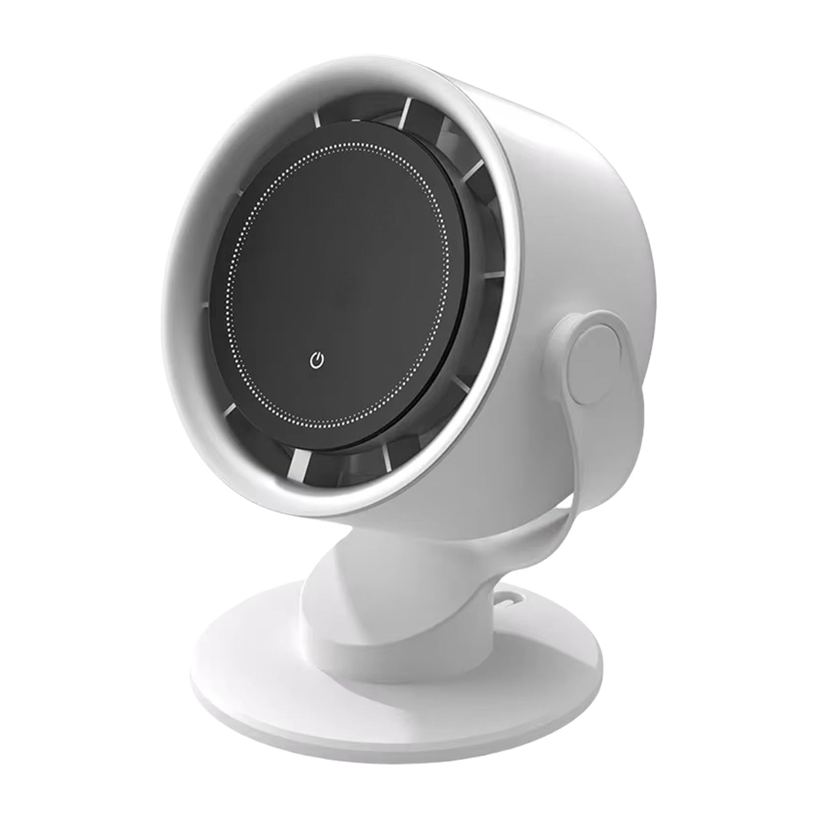 carotoe Practical Small Desktop Fan Comfortable Wall Hanging Fan 4000mAh Rechargeable Air Cooling for Home Use Desk