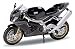 Produktbild DieCast Modell Motorrad Aprilia RSV 1000 R Factory schwarz Metall Welly Motorradmodell 1:18