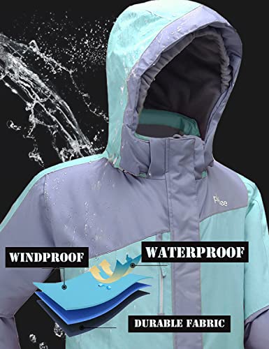 Image of PHIBEE Girls' Sportswear Waterproof Windproof Snowboard Ski Jacket