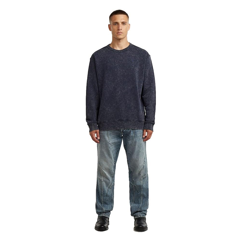 G-STAR Washed R Sw Sudadera para Hombre