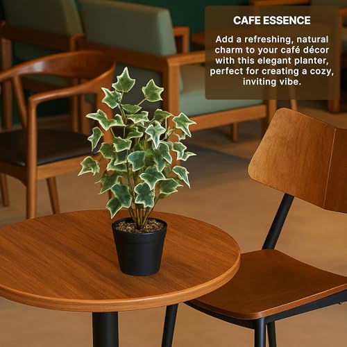 Image of Habere India-All the Cultures Fabricating India Artificial Plant with Pot for Home Decor | Fake Plants for Living Room Decoration | Artificial Plants for Decoration (Design 07; L15 x W14 X H30 cm)