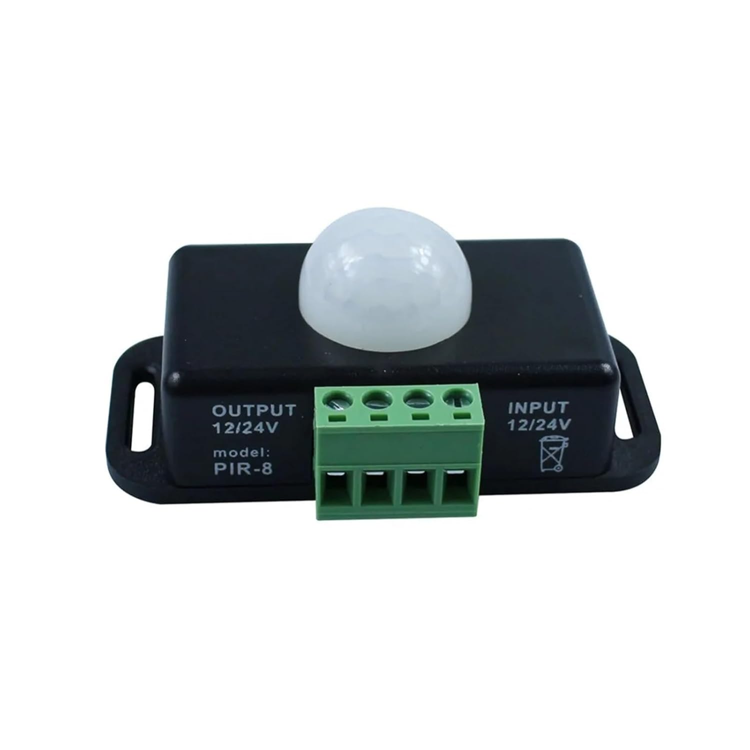 1PCS DC 12V/24V Human Body Infrared PIR Motion Sensor Switch Human Body Motion Sensor Detector Switch Suitable for LED Light Strip Automatic