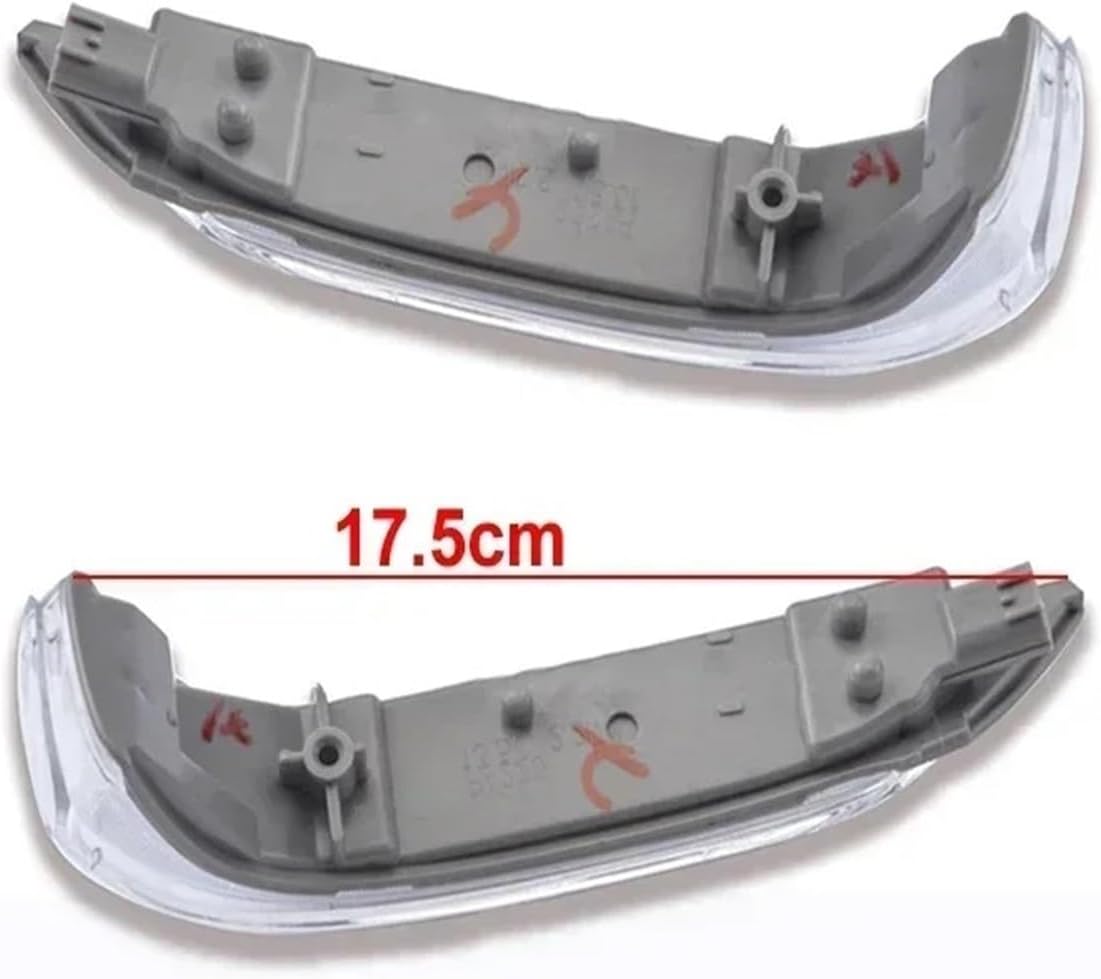 Mirror Indicator Light For Accord 8th 2008 2009 2010 2011 2012 2013 Car Rear Rearview Mirror Turn Signal Light Indicator Side Lamp (2PCS left and right)
