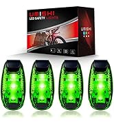 4-Pack LED Safety Light Strobe lights for Daytime Running Walking Bicycle Bike Kids Child Woman D...