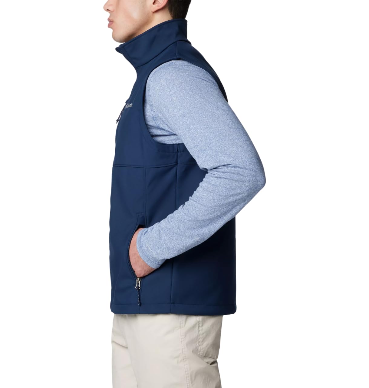 Columbia Ascender II Softshell Vest, Chaleco de Softshell para Hombre