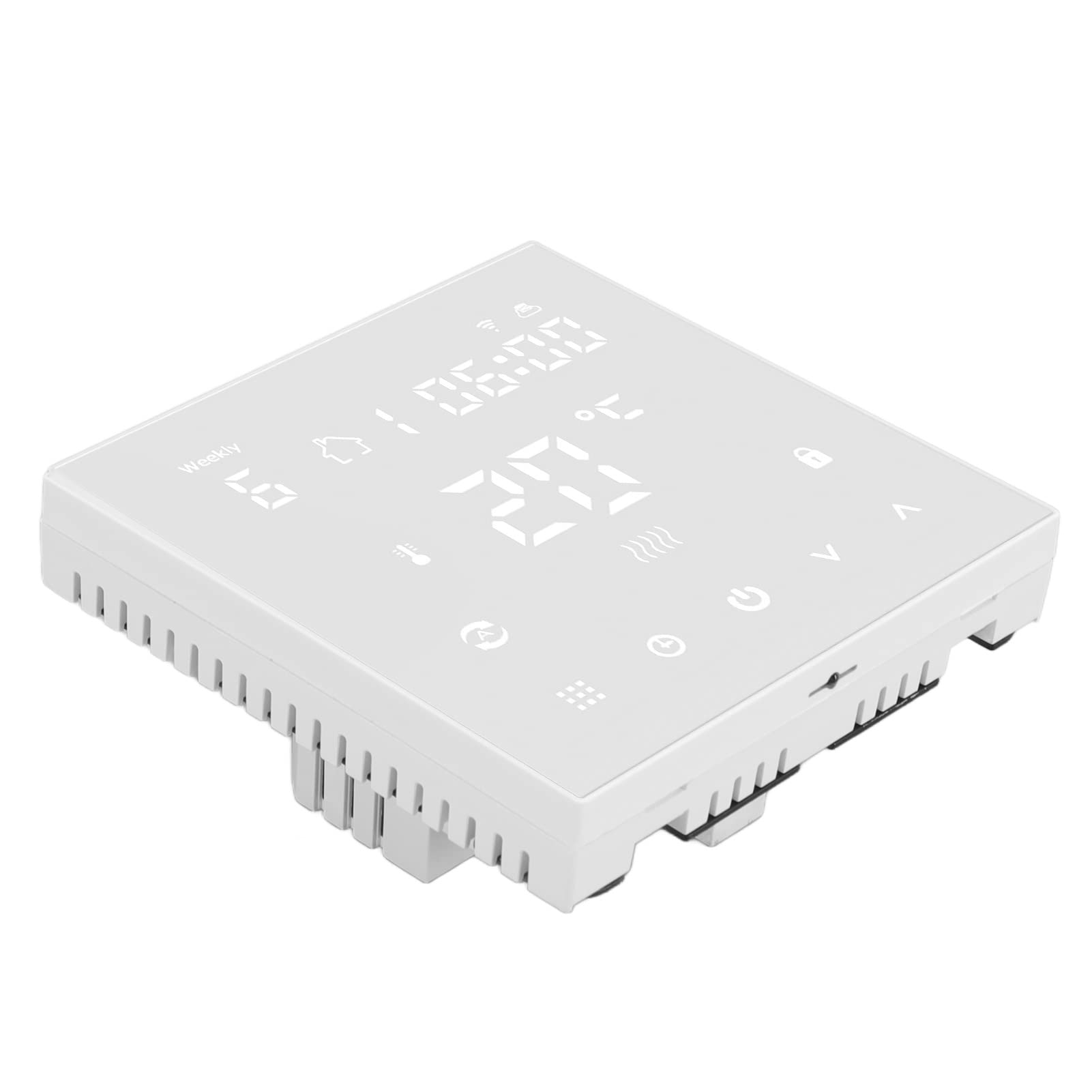 Inteligentny termostat cyfrowy z ekranem dotykowym, aplikacja mobilna, głosowy, programowalny termostat do domu