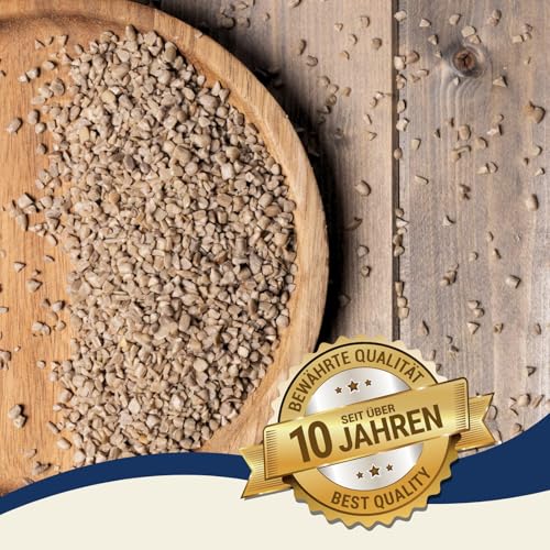 Lyra Pet® | 25 kg Sonnenblumenkerne Geschält Bruch | Wildvogelfutter Ganzjährig | Optimal für Jungtiere | Vogelfutter für Wildvögel | Wertvolles Streufutter | Energiespender für Sommer + Winter