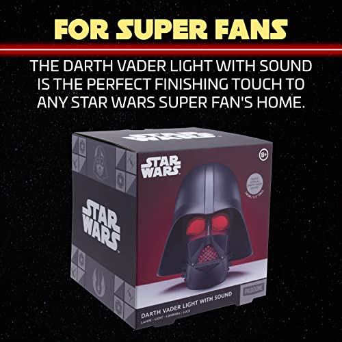Star Wars Lampada Darth Vader con Suono Lampada Collezionabile, Luce da Scrivania, Regalo per Fan - Gadget - Immagine 6