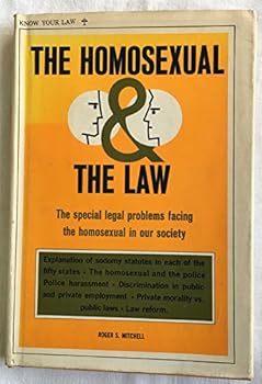 Hardcover The homosexual & the law (Know your law) Book
